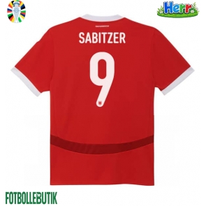 Österrike Marcel Sabitzer #9 Hemmatröja EM 2024 Kortärmad